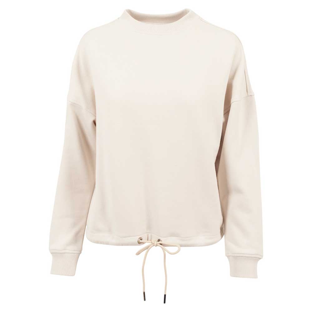Urban Classics Ladies oversized crew sweater sweater cream Urban Classics Ladies oversized crew sweater sweater cream